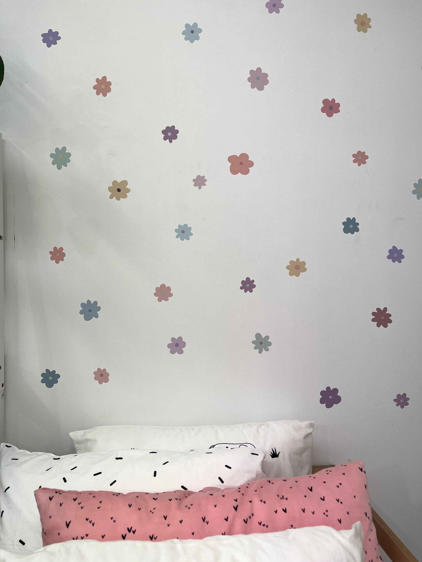 Handpainted Flowers - Pastel Wall stickers