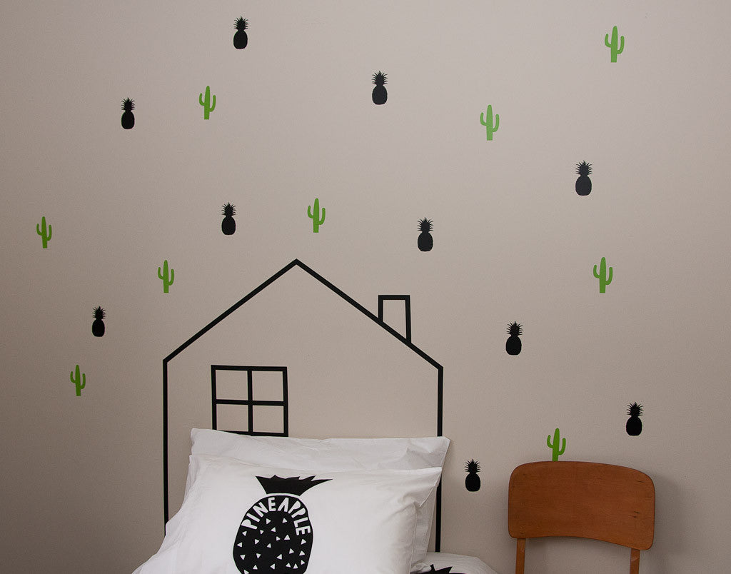Pineapples Wall Stickers