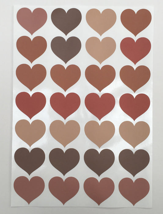 Desert Sunset - Large Hearts