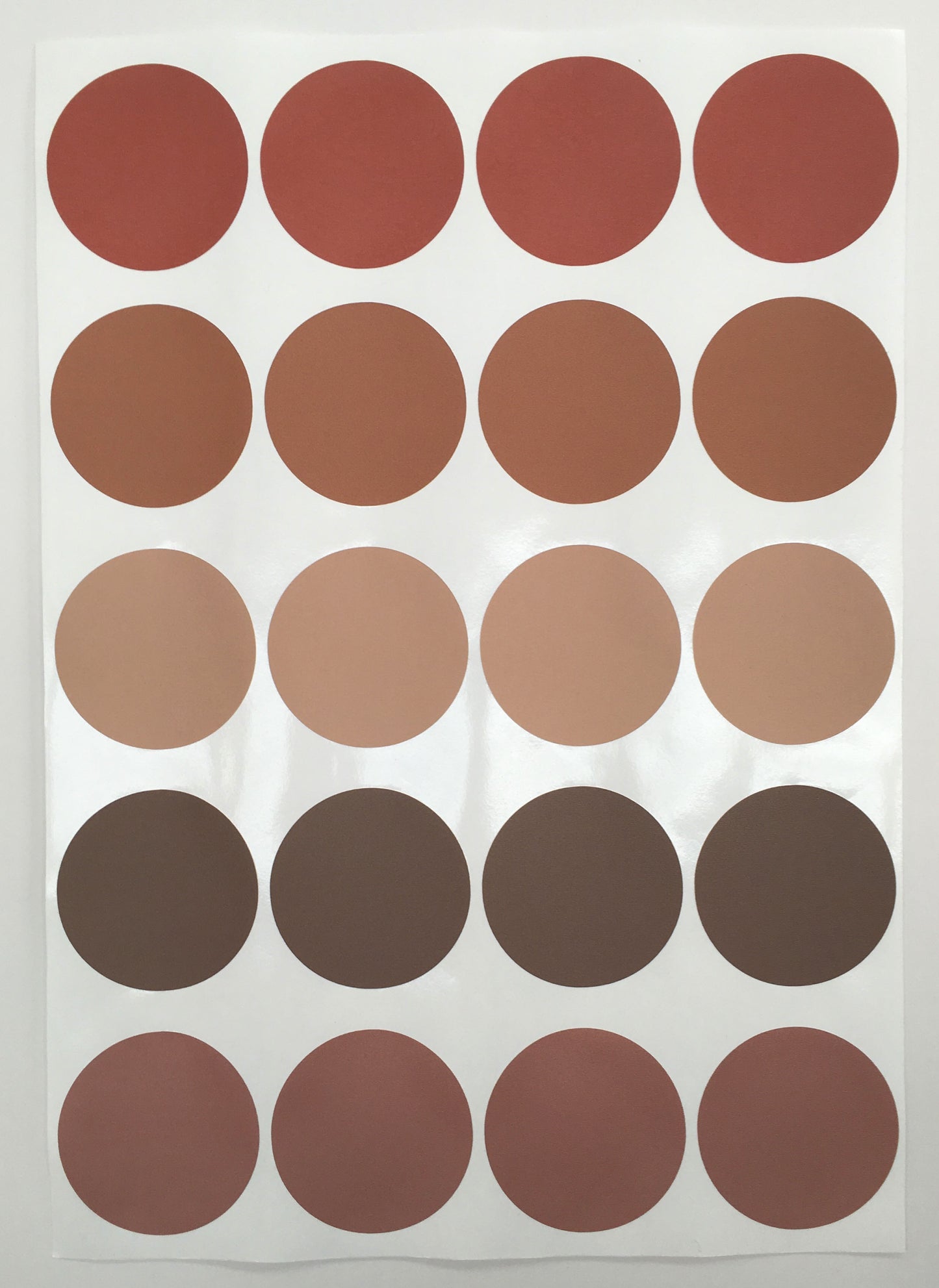 Desert Sunset - Large Polka Dots