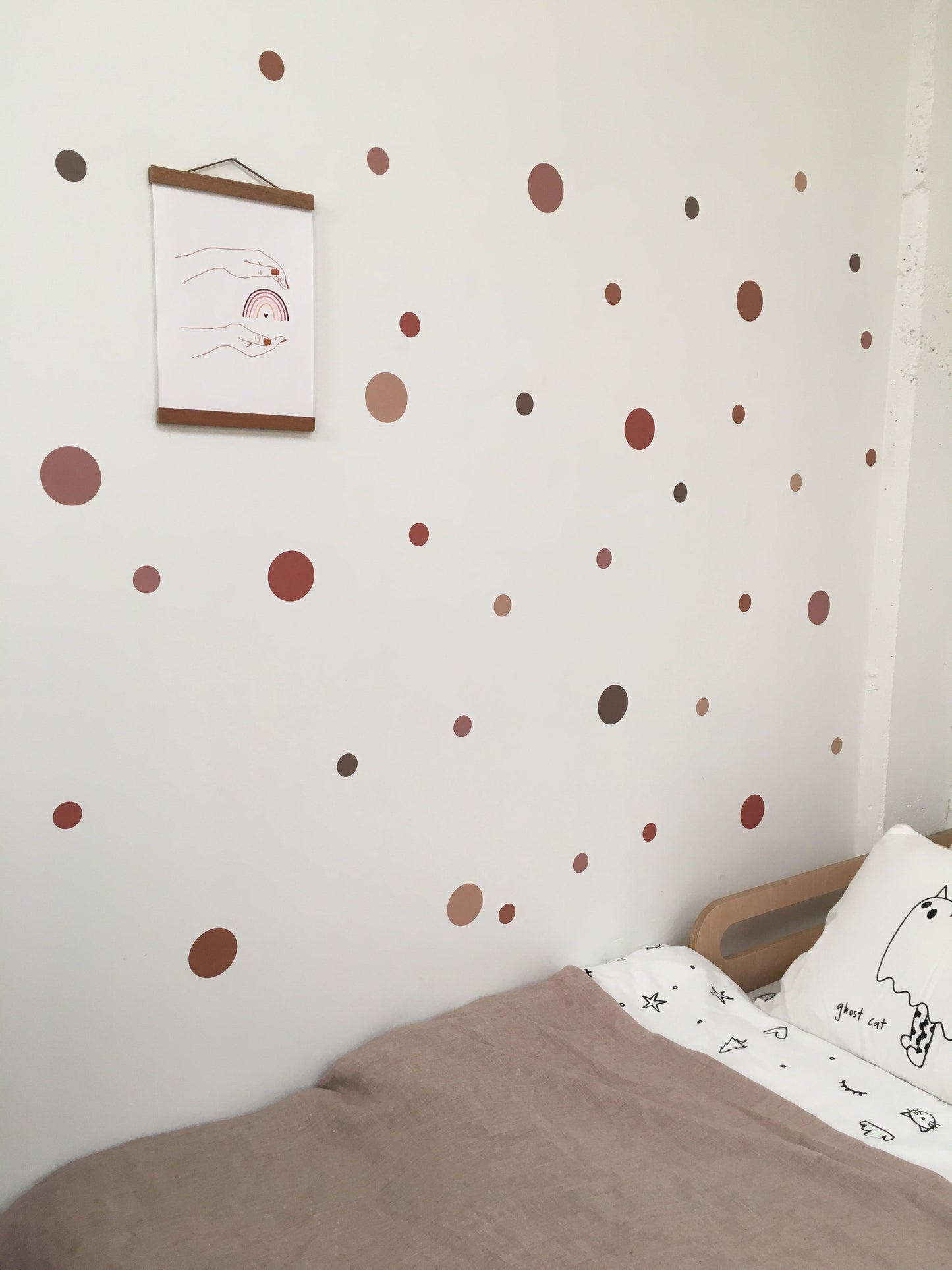 Desert Sunset - Large Polka Dots