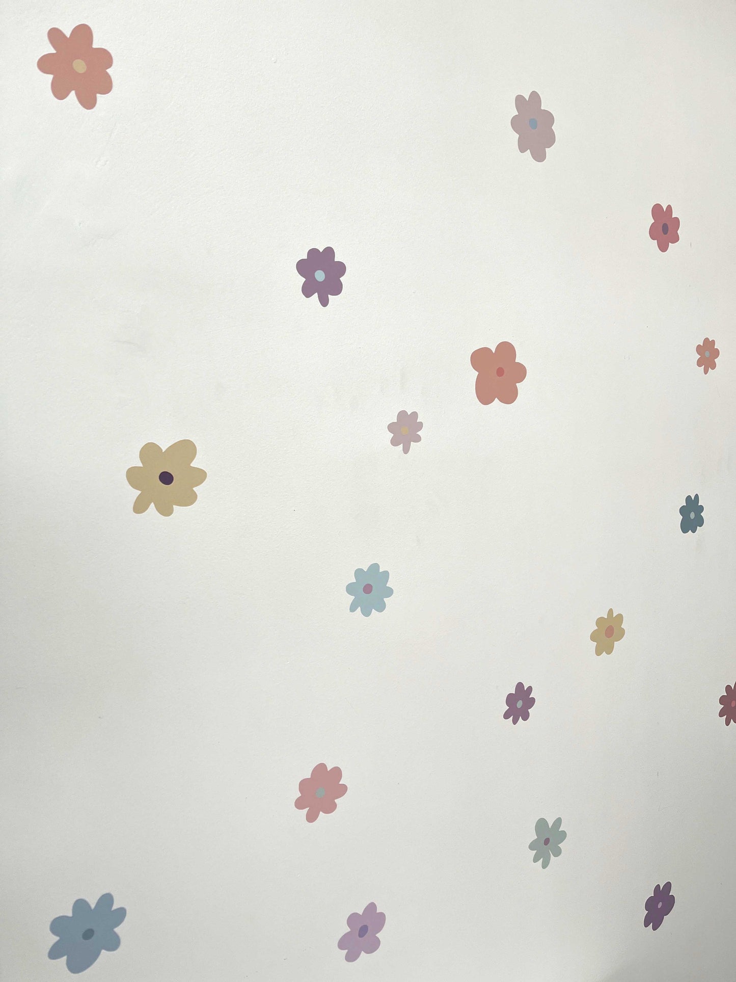 Handpainted Flowers - Pastel Wall stickers