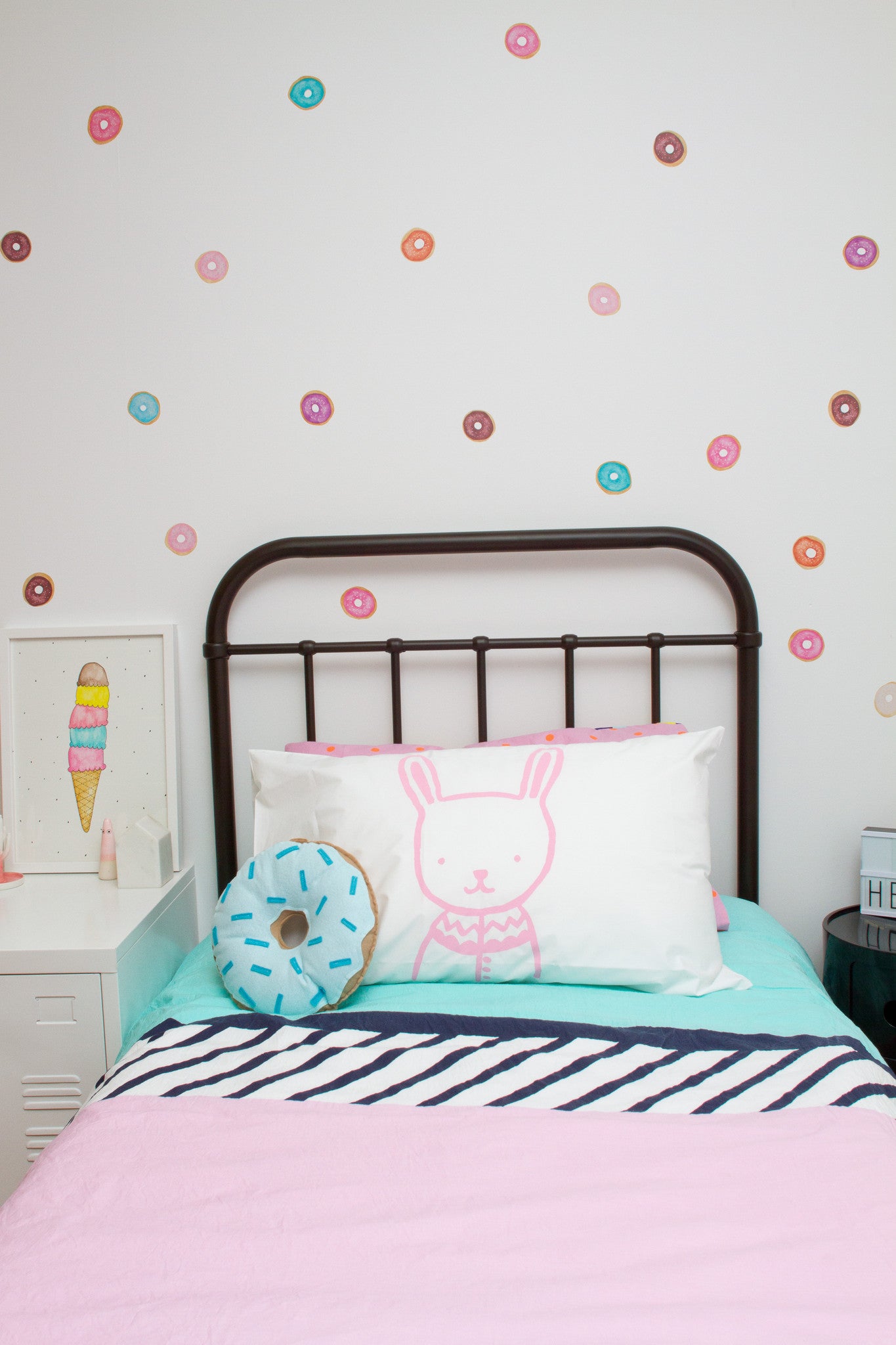 Donuts Wall Stickers - Wall decals - 100 Percent Heart