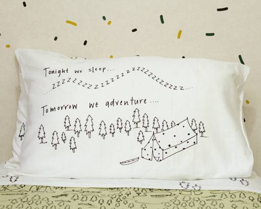 Tonight We Sleep Organic Pillowcase