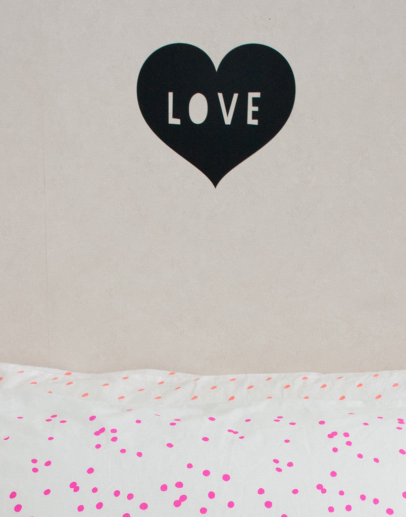 Love Heart Wall Decal