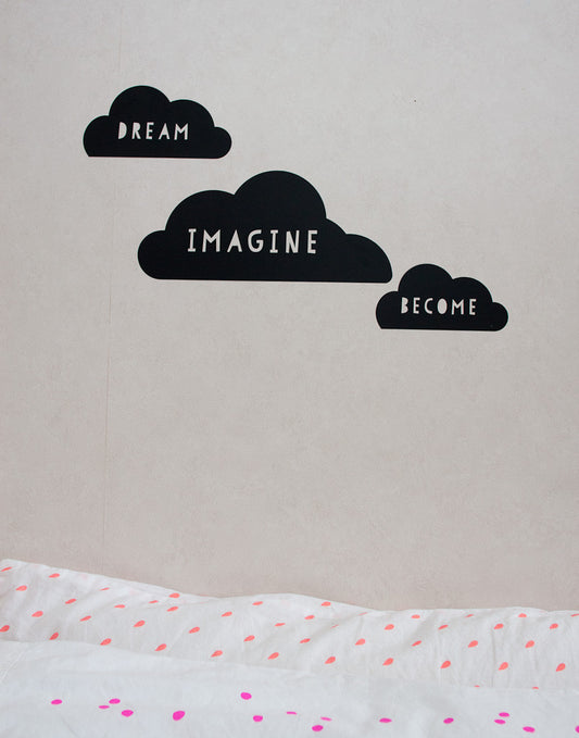 Dream, Imagine, Become Wall Decal