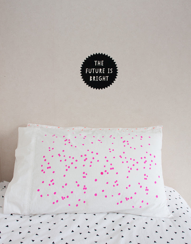 The Future is Bright Wall Decal