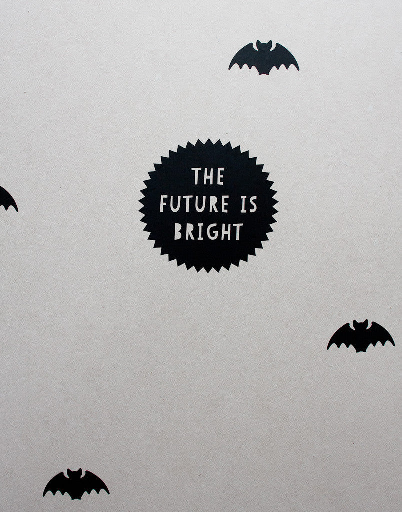 The Future is Bright Wall Decal - Wall decals - 100 Percent Heart