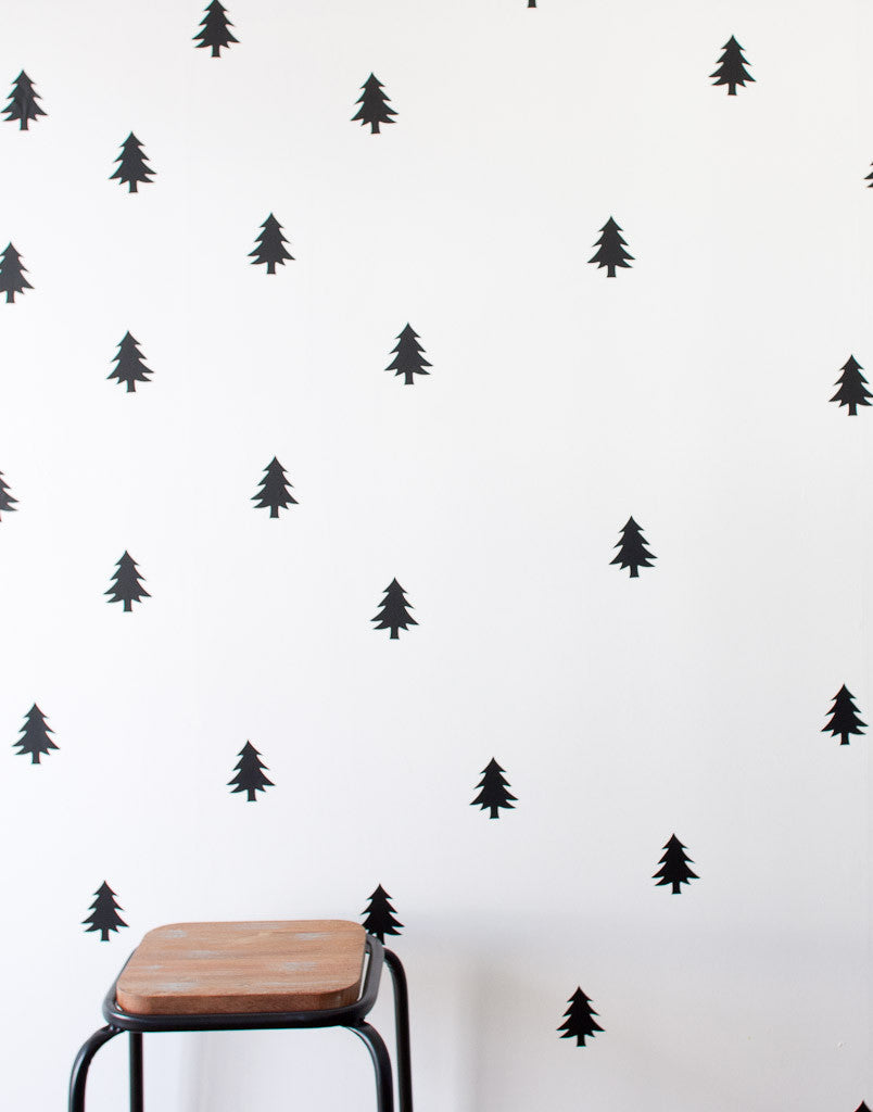 Trees wall art stickers