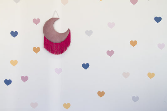 Butterscotch Sunset - Large Hearts