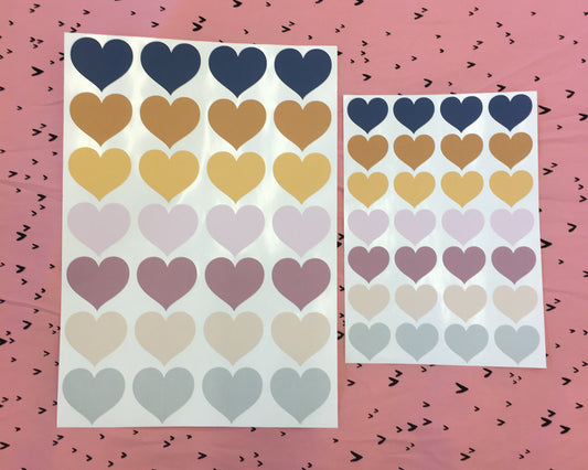 Butterscotch Sunset - Small Hearts