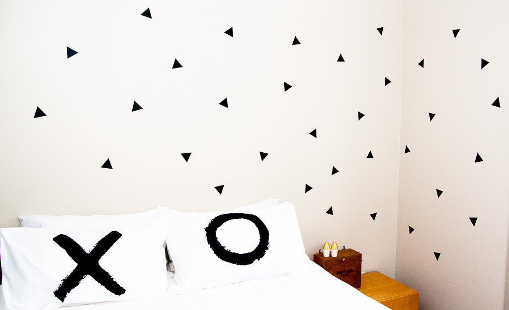 Large Triangles Wall Stickers