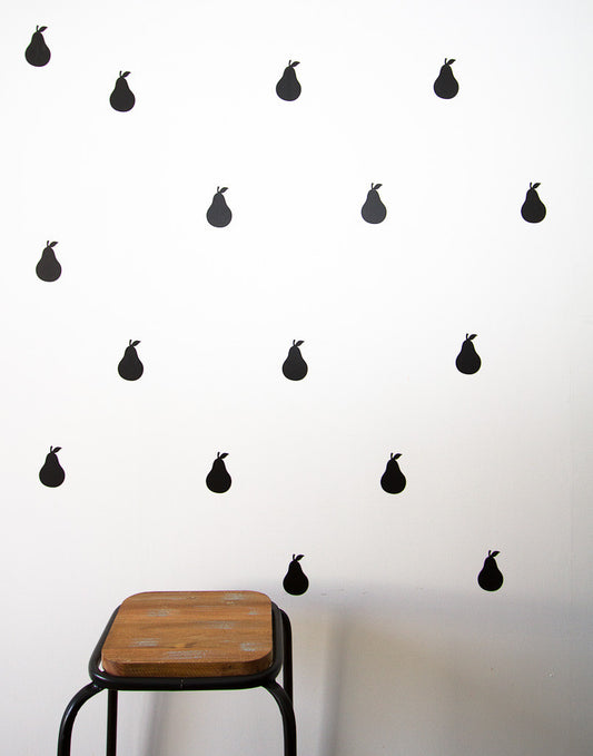 Pears Wall Stickers - Wall decals - 100 Percent Heart