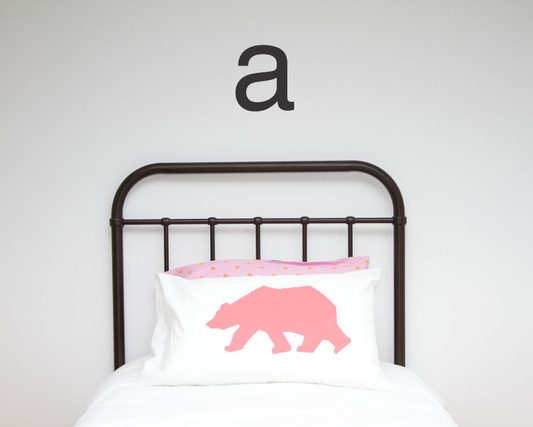 Large Single Letter Wall Stickers
