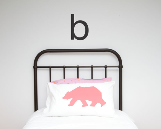 Large Single Letter Wall Stickers