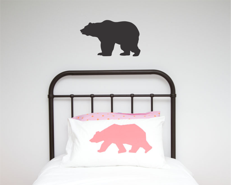 Grizzly Bear Wall Stickers