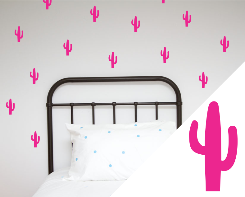 Cacti Wall Stickers