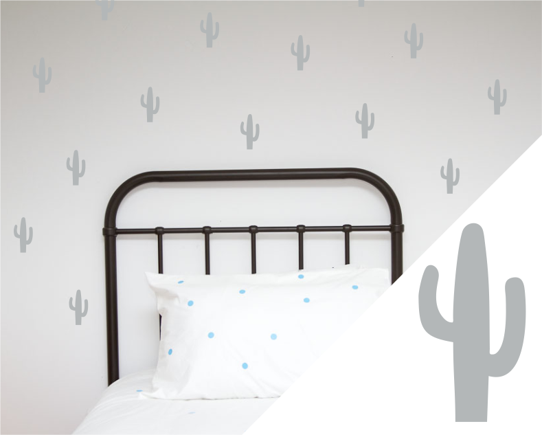 Cacti Wall Stickers - Wall decals - 100 Percent Heart 