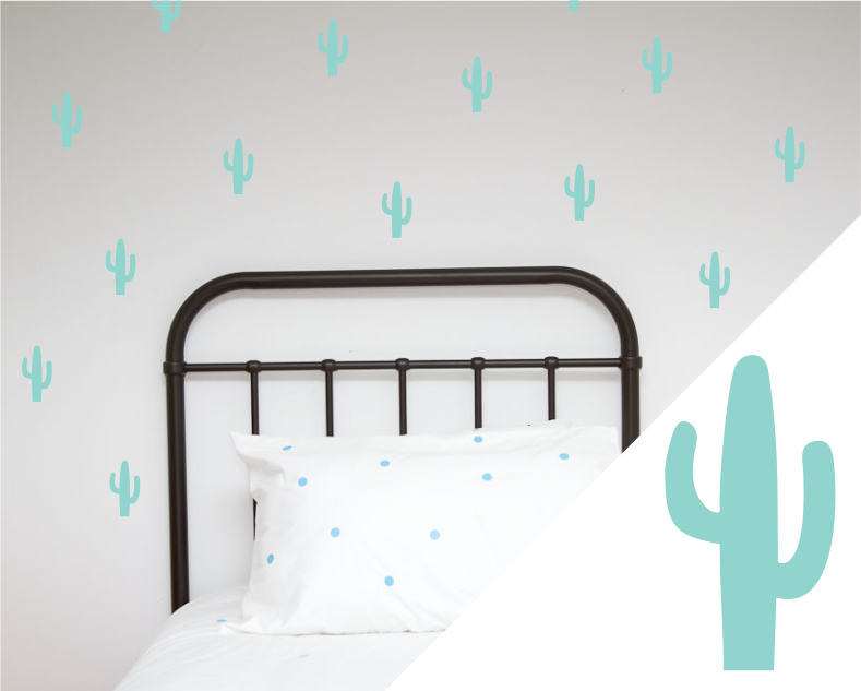 Cacti Wall Stickers