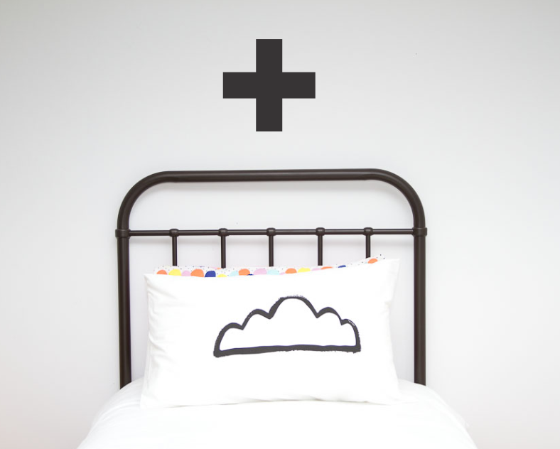 Cross Single Wall Sticker