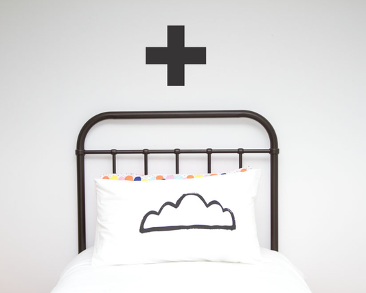 Cross Single Wall Sticker