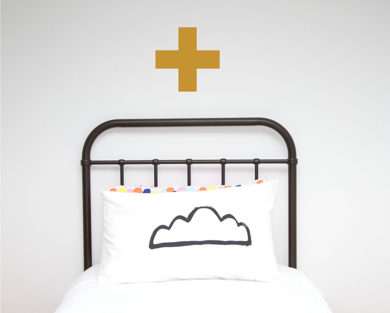 Cross Single Wall Sticker