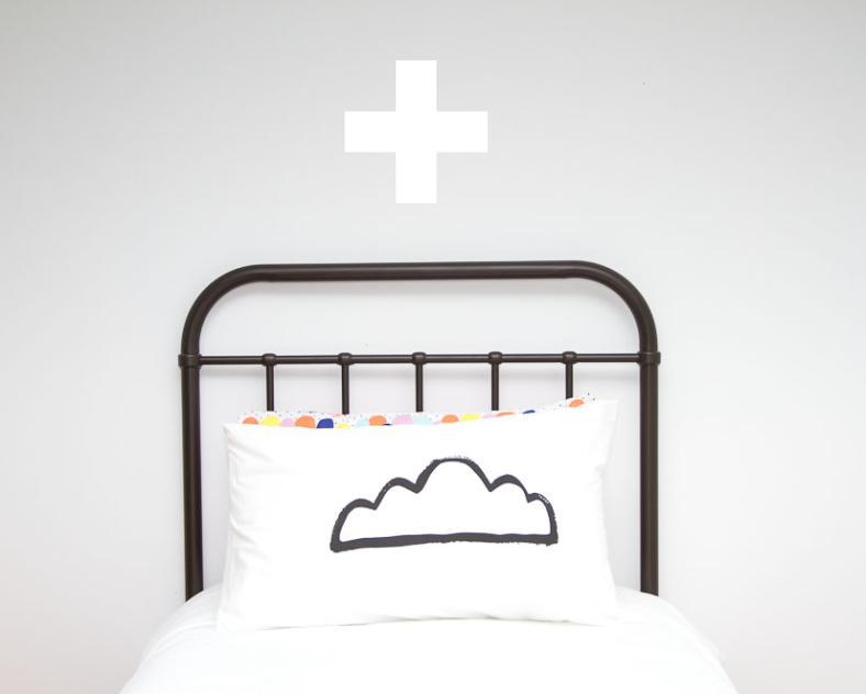 Cross Single Wall Sticker