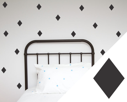 Diamond Wall Art Stickers - Wall decals - 100 Percent Heart