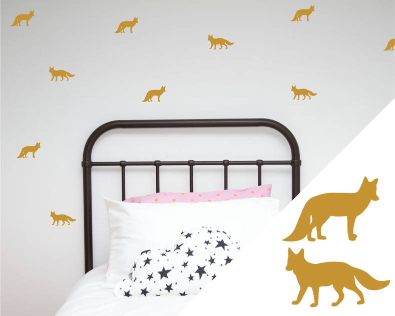 Foxes Wall Stickers