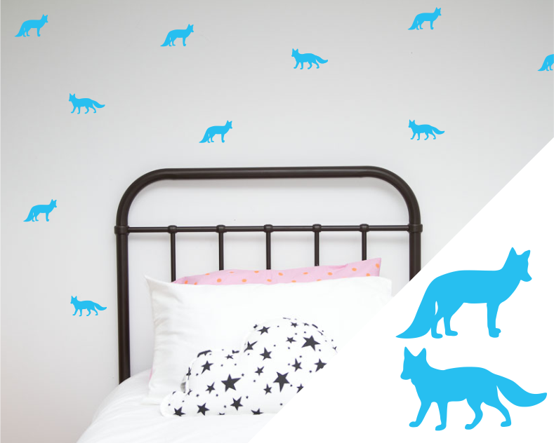 Foxes Wall Stickers