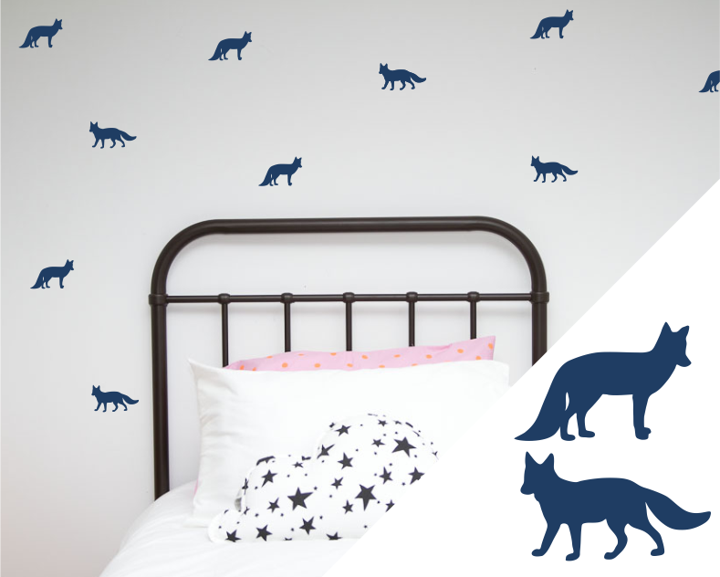 Foxes Wall Stickers