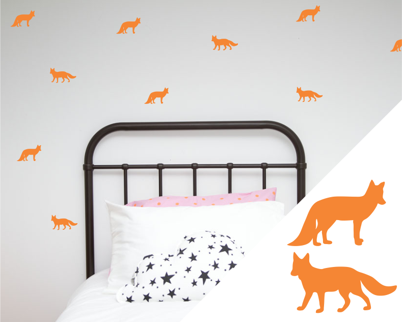 Foxes Wall Stickers