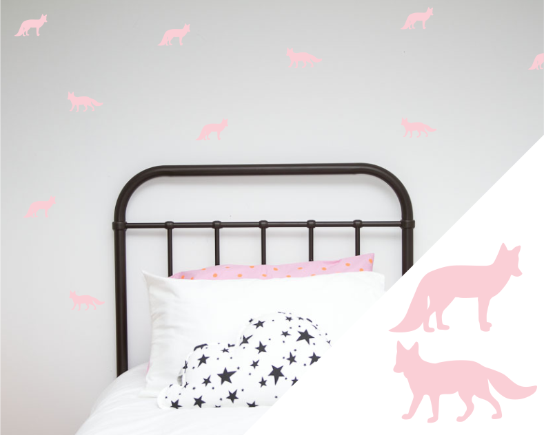 Foxes Wall Stickers