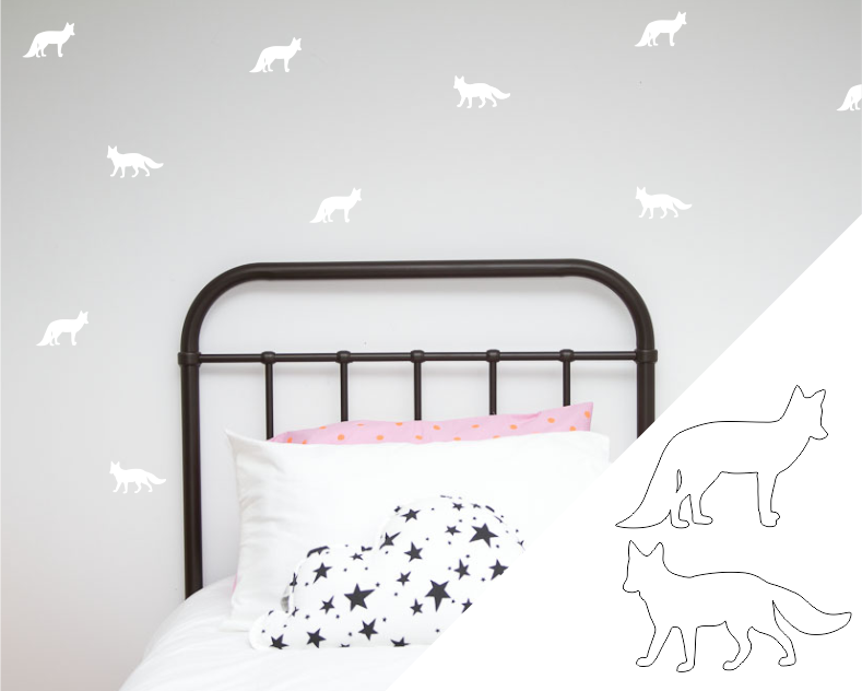 Foxes Wall Stickers