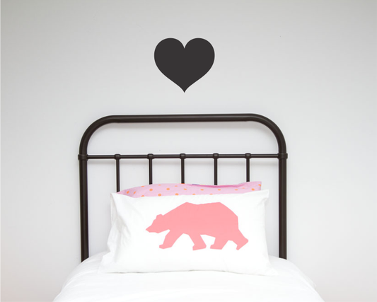 Heart Single Wall Sticker - Wall decals - 100 Percent Heart