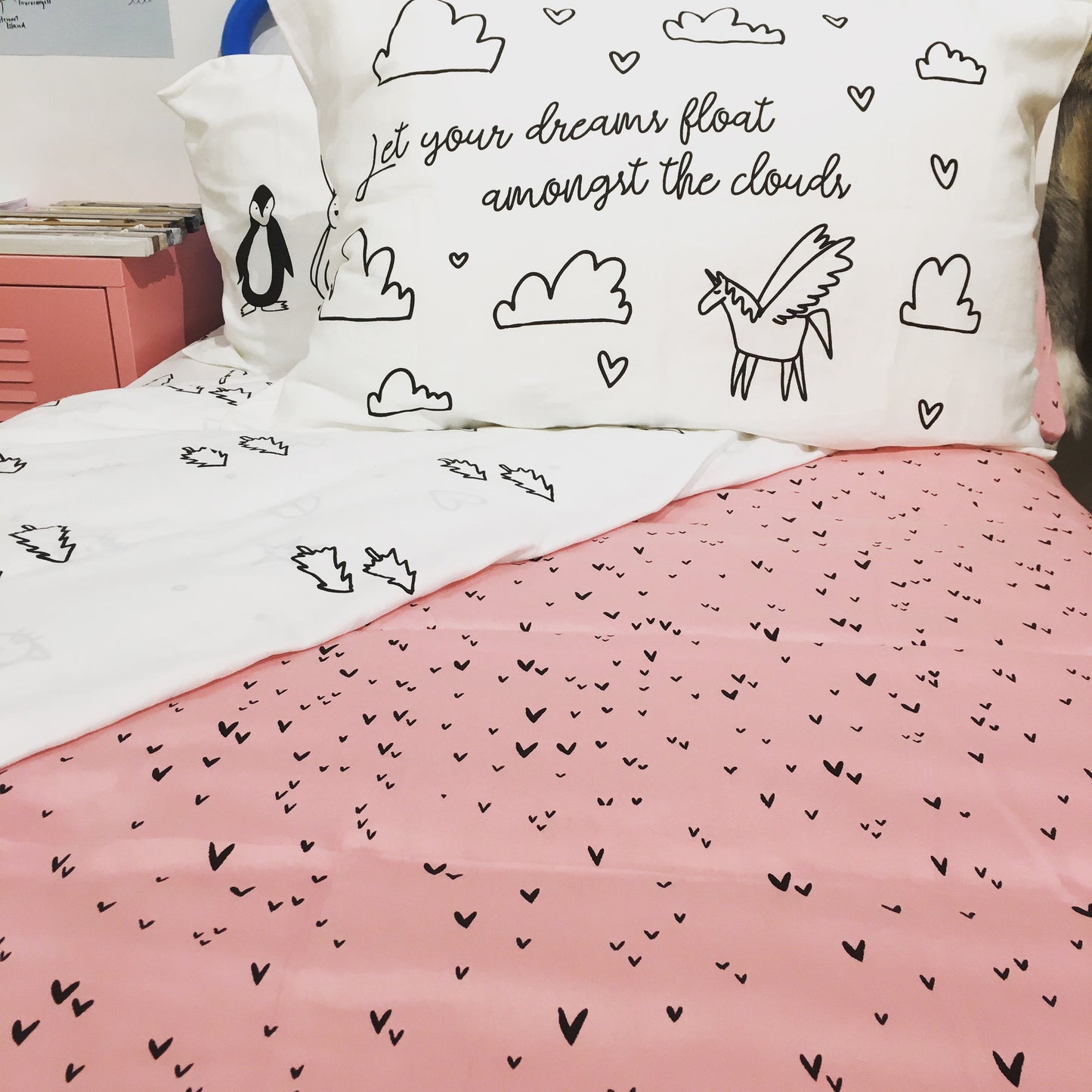 Unicorn Dreams Organic Pillowcase