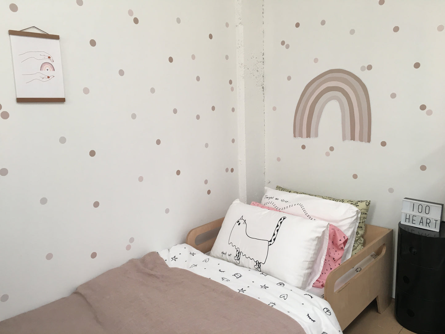 Nearly Neutrals - Small Polka Dots