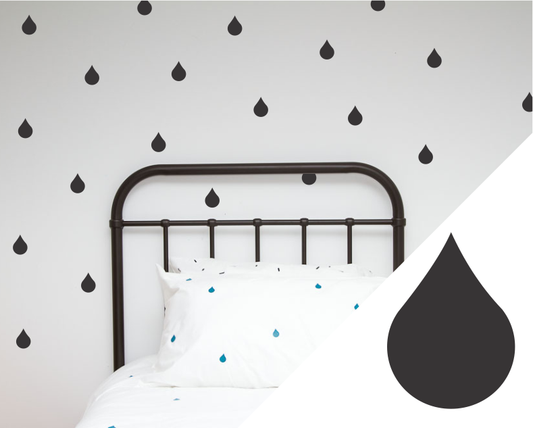 Drip Wall Art stickers - Wall decals - 100 Percent Heart