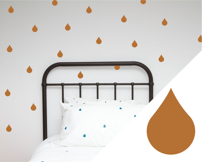 Drip Wall Art stickers