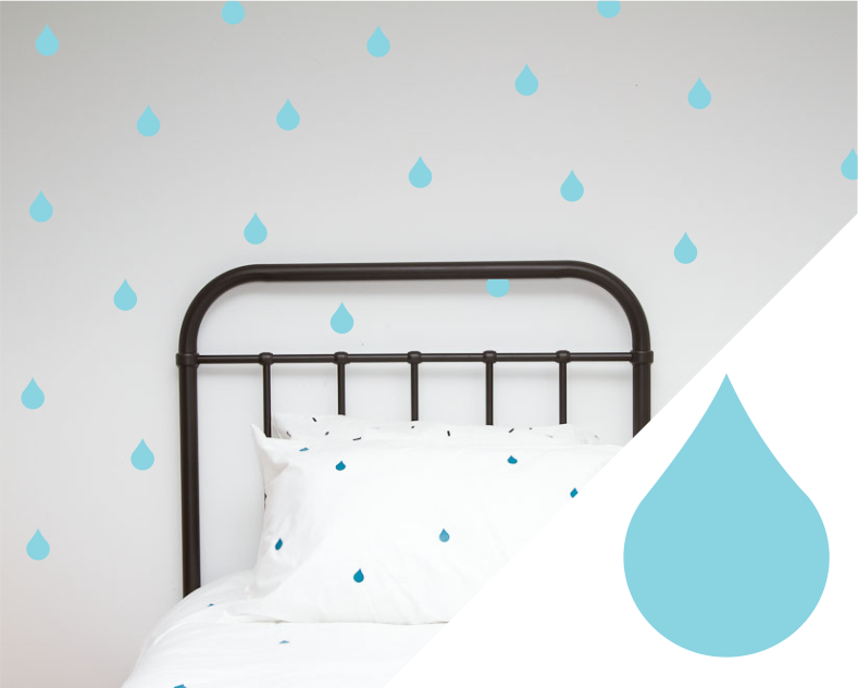 Drip Wall Art stickers