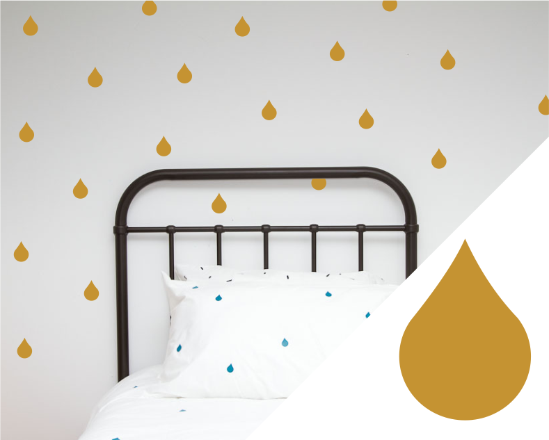 Drip Wall Art stickers