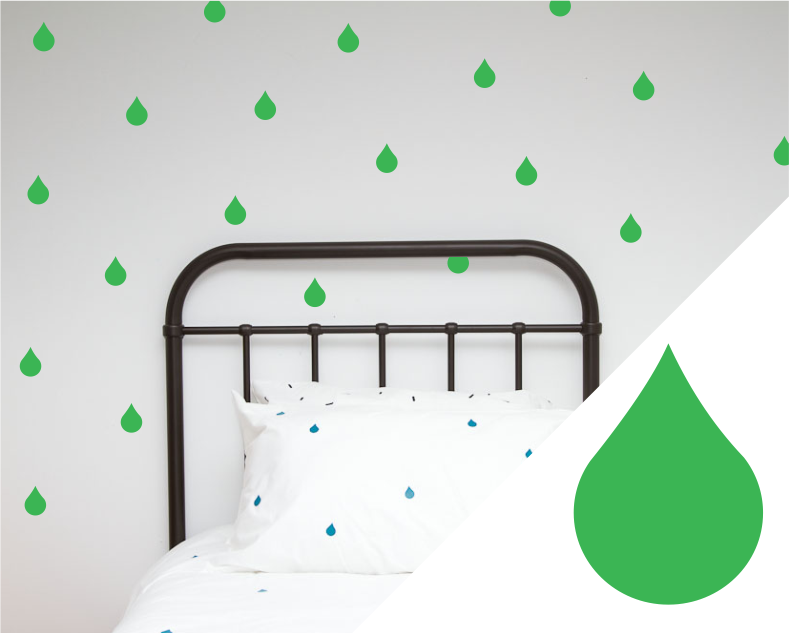 Drip Wall Art stickers