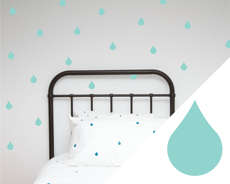 Drip Wall Art stickers