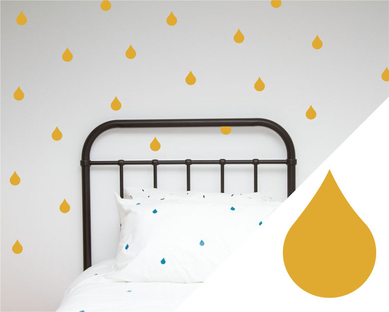 Drip Wall Art stickers