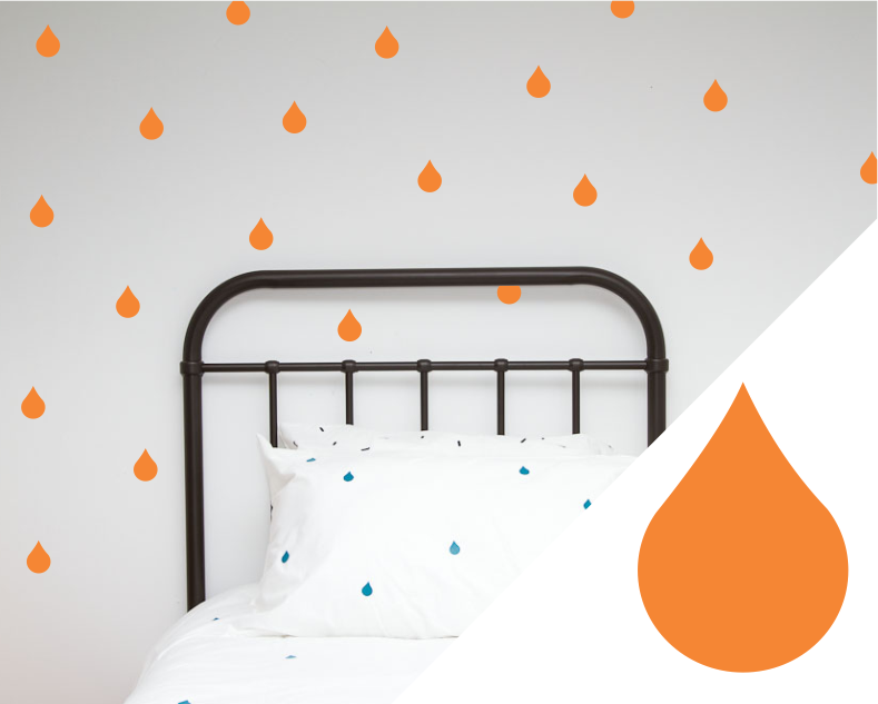 Drip Wall Art stickers