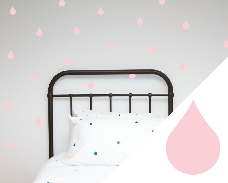 Drip Wall Art stickers