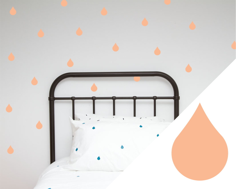 Drip Wall Art stickers