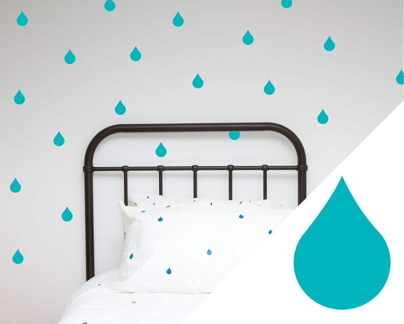 Drip Wall Art stickers