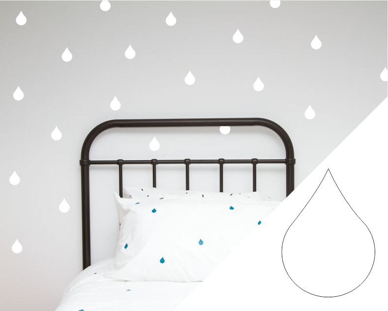 Drip Wall Art stickers