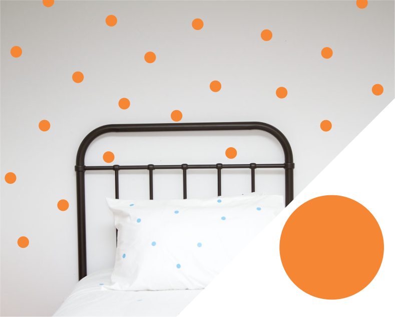 Polka Dot Wall Stickers - Large